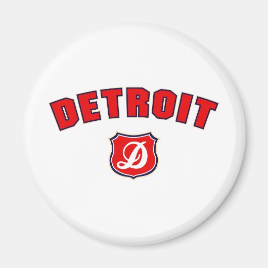 Detroit Throwback Magneet (Voorkant)