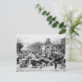 Detroit Traffic Congestit Briefkaart (Staand voorkant)