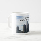 Detroit une nouvelle tasse commençante du blanc (Devant gauche)