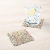 Detroit Vierkante Kartonnen Onderzetter (Insitu)