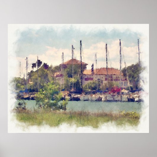 Detroit Yacht Club Poster (Voorkant)