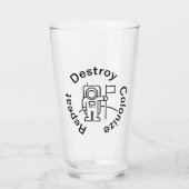 Détruire la colonisation Répéter la coupe de verre (Devant)