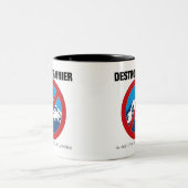 Détruire Rainier Coffee Mug (Centre)