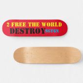 Détruire Satan Skateboard (Horz)