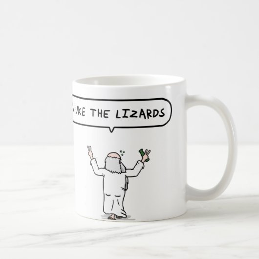 DÉTRUISEZ la tasse de café de LÉZARDS (Droite)