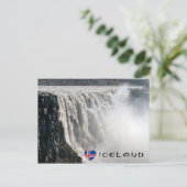 Dettifoss Waterfall in Vatnajokull NP - IJsland Briefkaart (Staand voorkant)