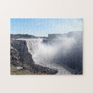 Dettifoss Waterfall in Vatnajokull NP - IJsland Legpuzzel