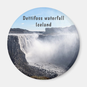 Dettifoss-waterval in Vatnajokull NP - IJsland Magneet