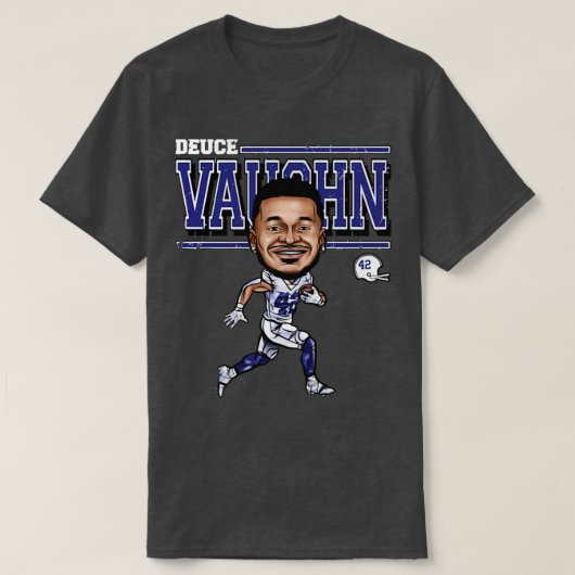 Deuce Vaughn Dallas Toon Thirt T-shirt (Design voorkant)