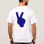 DEUCES-Blue-Black T-shirt (Achterkant)