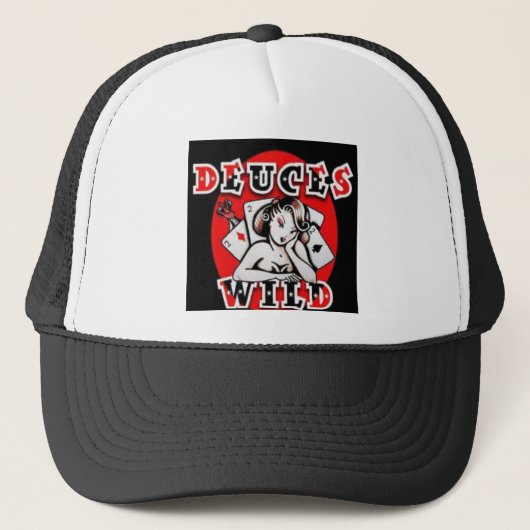 Deuces Wild Trucker Pet (Voorkant)