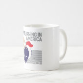 Deuil dans la tasse de l'Amérique (Devant droit)