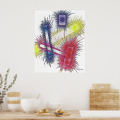 Deur 6e van de hemel poster (Keuken)