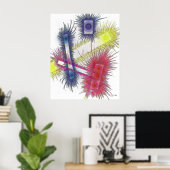 Deur 6e van de hemel poster (Thuiskantoor)