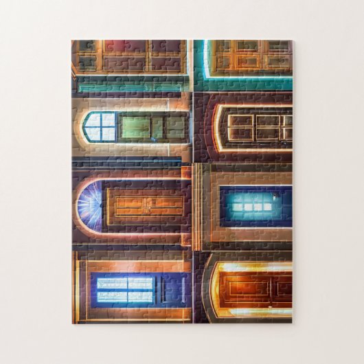 Deur Art Foto Puzzels Deur Galerij Art Recent Jig (Verticaal)