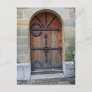 Deur bij het Briefkaart van het Kasteel