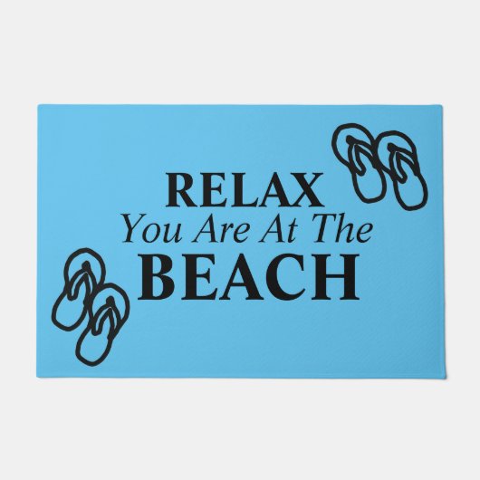 Deur Mat Relax bij strand (Voorkant)