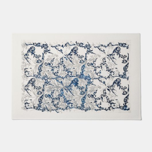 DEUR MAT : WILLIAM MORRIS : WALLFLOWER (Voorkant)