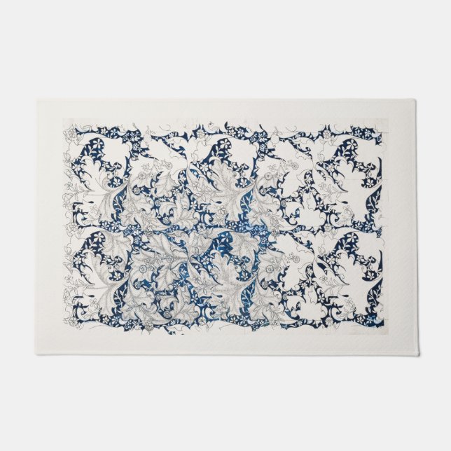 DEUR MAT : WILLIAM MORRIS : WALLFLOWER (Voorkant)