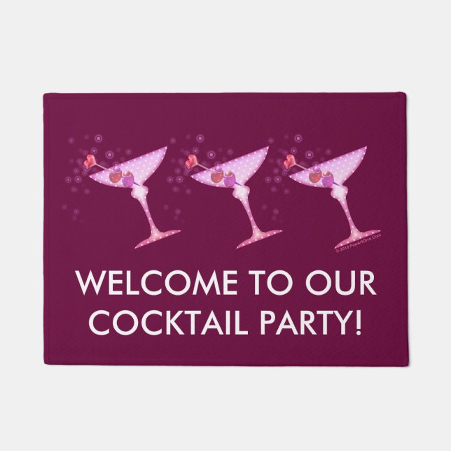 DEUR MATS - PINK MARTINI DEURMAT (Voorkant)