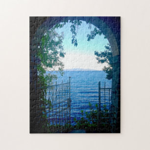 Deur naar het Ocean Mystical Fairy Tale Afbeelding Legpuzzel