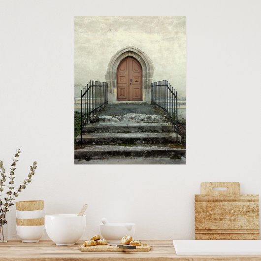  deur van de kerk poster (Keuken)