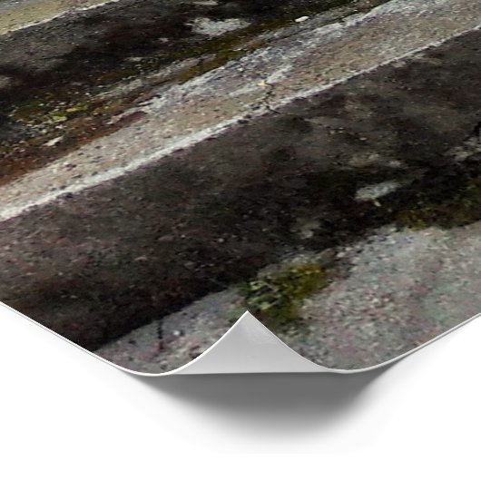  deur van de kerk poster (Hoek)