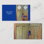 Deurdeur Visitekaartje (Voorkant / Achterkant)