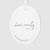 Deurdistrict, Wisconsin WI Travel Verenigde Staten Ornament (voorkant)