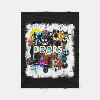 Deuren Alle Entiteiten Nieuwe Deuren Game Voor Kin Fleece Deken