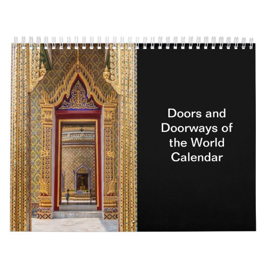 Deuren en deuren van de wereld kalender (Hoes)