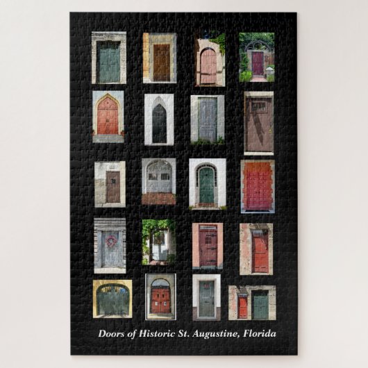 deuren in St. Augustine, Florida Legpuzzel (Verticaal)