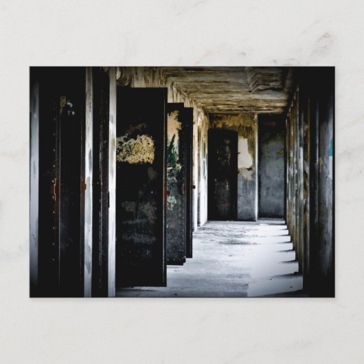 Deuren naar het verleden briefkaart (Voorkant)