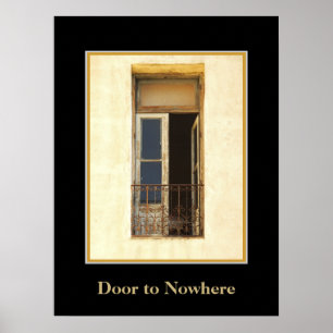 Deuren naar Nergens in Buenos Aires Poster