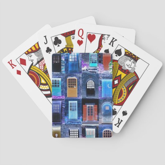 deuren pokerkaarten (Achterkant)
