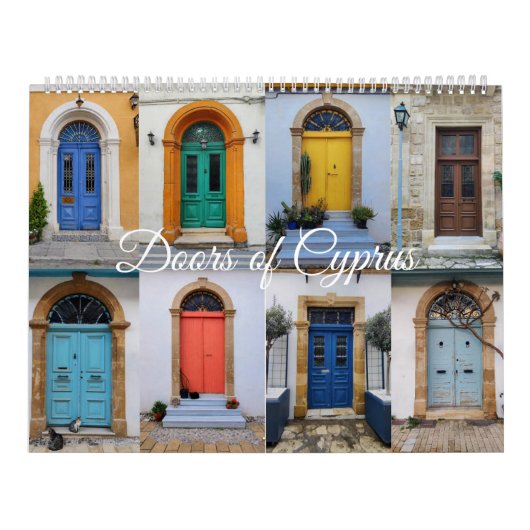 Deuren van Cyprus Kalender (Hoes)