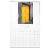 Deuren van de agenda van de Cinque Terre 2016 Kalender (Feb 2027)