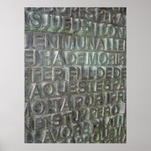 Deuren van de Sagrada Familia, Barcelona Poster