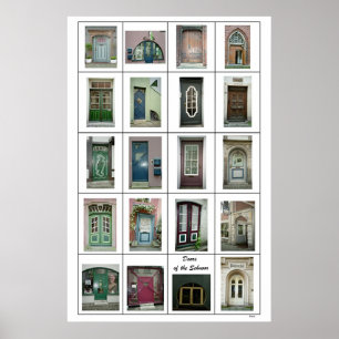 Deuren van de Schnoor Poster