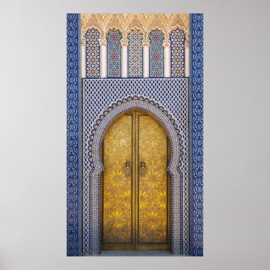 deuren van het paleis van Koning Poster (Voorkant)