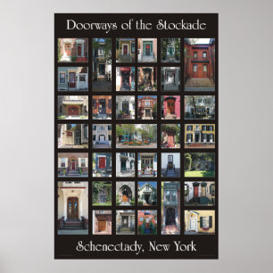 Deuren van het poster Stockade van 24 x 36 inch