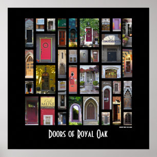 Deuren van het Poster van Royal Oak