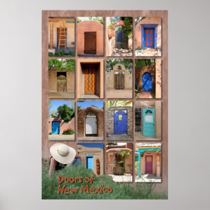 Deuren van New Mexico, versie 2 Poster
