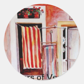 Deuren van Venetië Ronde Sticker