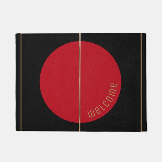 Deurklep voor hedendaags ontwerp deurmat (Voorkant)
