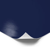  deurklopper blauw/wit Logo Downloaden Perfect Poster (Hoek)