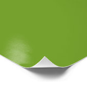  deurklopper Groen/Wit Logo Download Perfect Poster (Hoek)