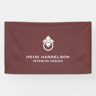 deurklopper Logo aards rood Spandoek