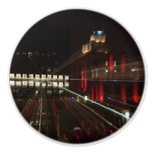 deurkruk, abstracte foto, hoog gebouw keramische knop