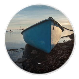 Deurkruk, foto van een boot keramische knop